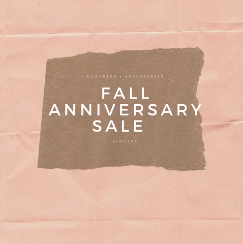 Fall Anniversary Sale