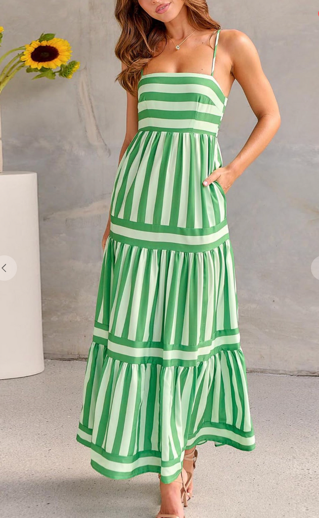 Summer Striped Dress Follow The Trends Online Summer Striped Dress Follow The Trends Online